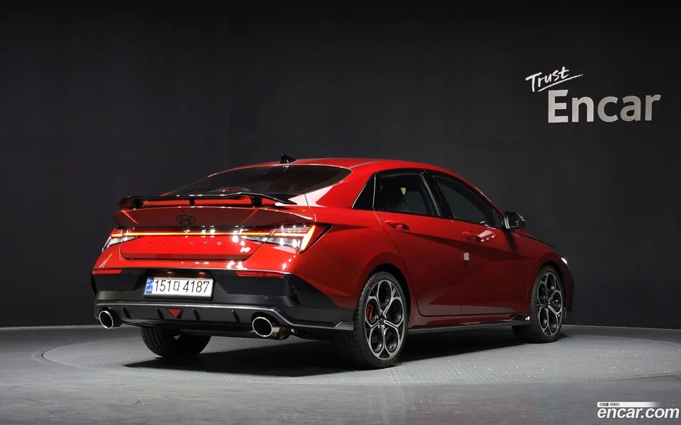 Hyundai Avante CN7 2.0 N 2025 — миниатюра 2
