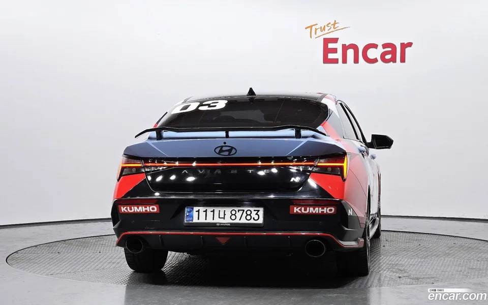 Hyundai Avante CN7 2.0 N 2023 — миниатюра 4
