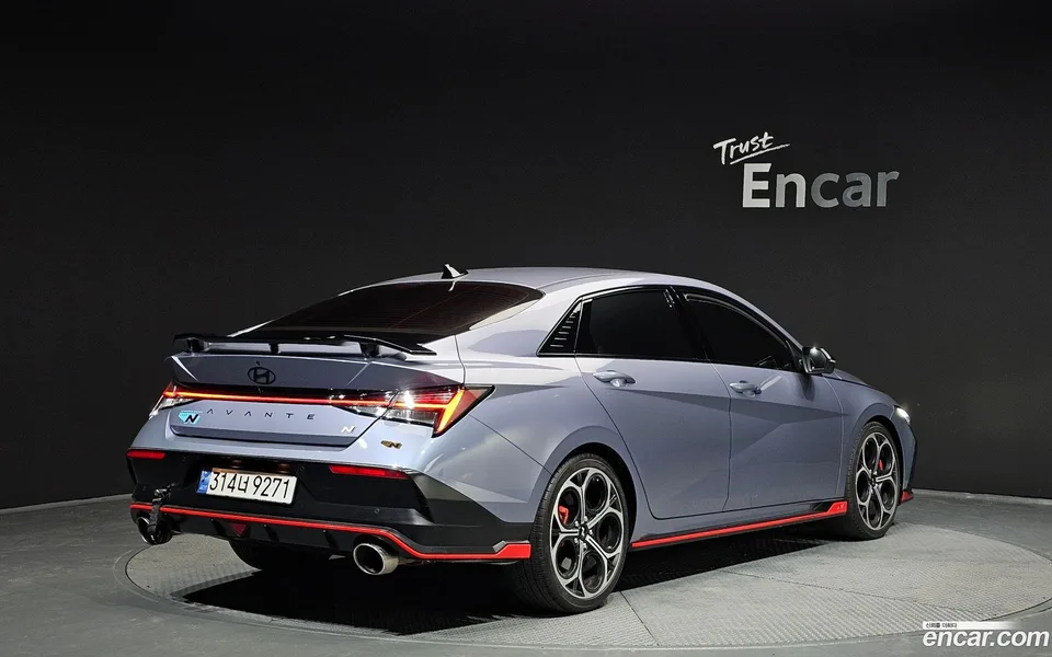 Hyundai Avante CN7 2.0 N 2024 — миниатюра 2