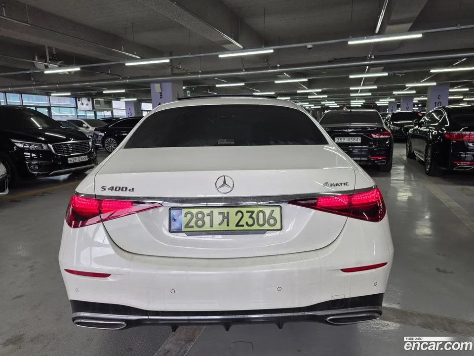 Mercedes-Benz S-Class S400 d 4MATIC 2022 — миниатюра 4
