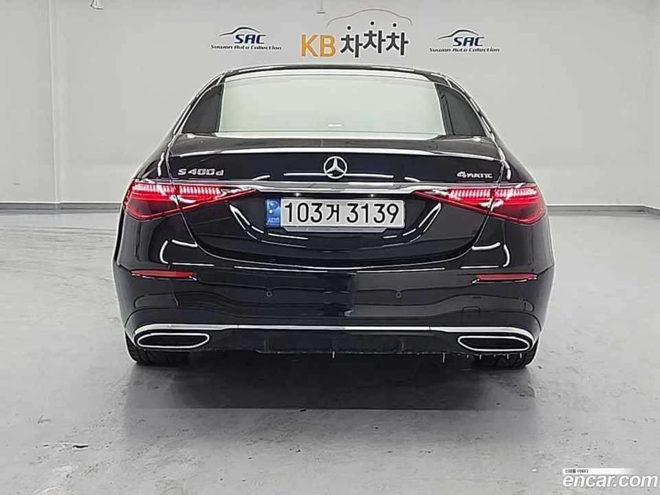 Mercedes-Benz S-Class S400 d 4MATIC 2022 — миниатюра 3