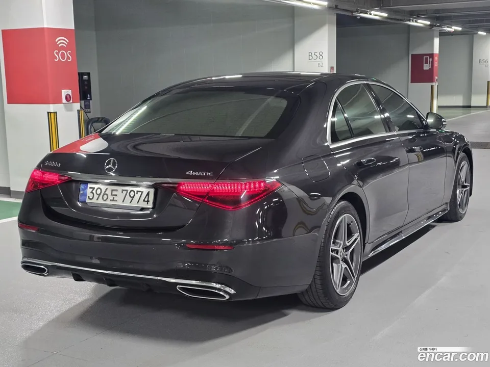 Mercedes-Benz S-Class S400 d 4MATIC 2022 — миниатюра 4