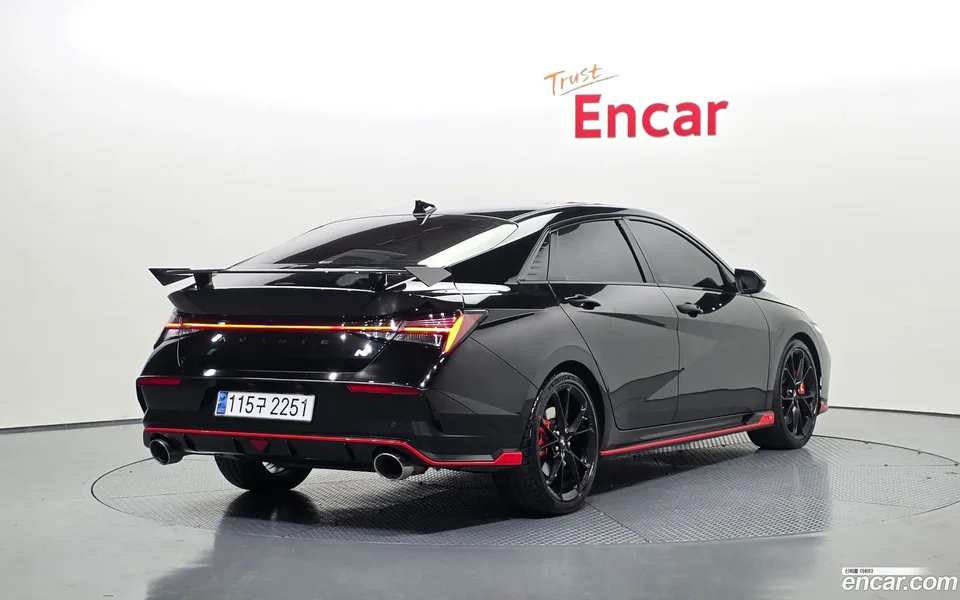 Hyundai Avante CN7 2.0 N 2024 — миниатюра 2
