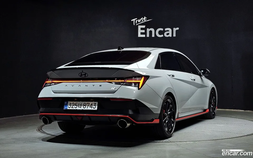 Hyundai Avante CN7 2.0 N 2025 — миниатюра 2
