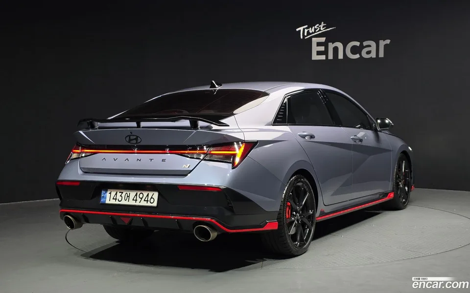 Hyundai Avante CN7 2.0 N 2024 — миниатюра 2