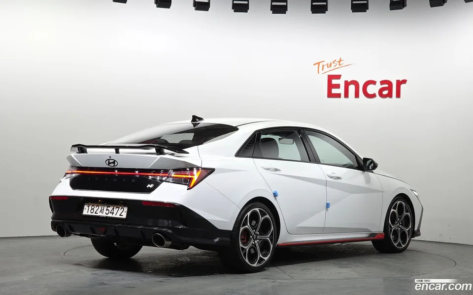 Hyundai Avante CN7 2.0 N 2024 — миниатюра 2