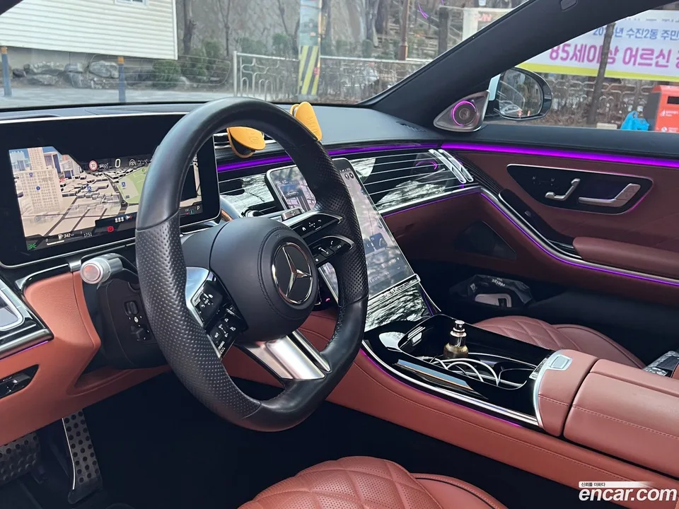 Mercedes-Benz S-Class S400 d 4MATIC 2022 — миниатюра 4