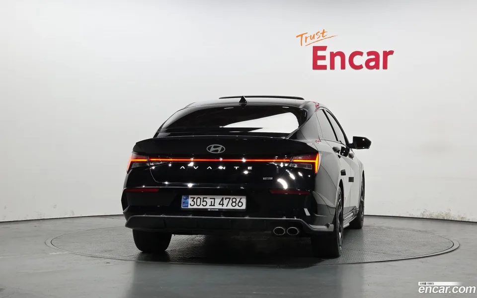 Hyundai Avante CN7 Hybrid N Line 2025 — миниатюра 4