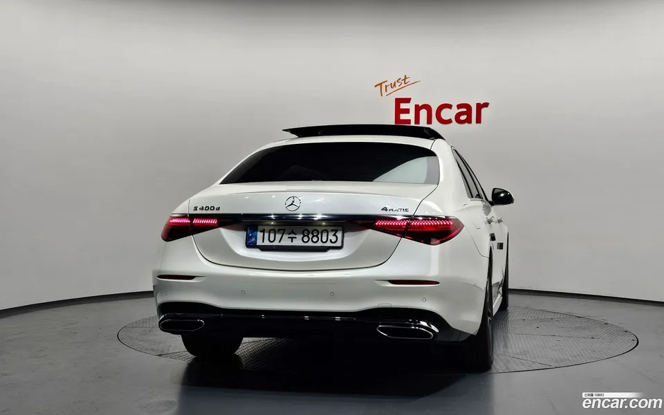 Mercedes-Benz S-Class S400 d 4MATIC 2022 — миниатюра 4
