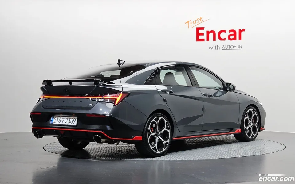 Hyundai Avante CN7 2.0 N 2025 — миниатюра 2