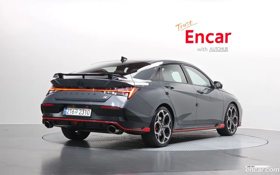 Hyundai Avante CN7 2.0 N 2025 — миниатюра 2