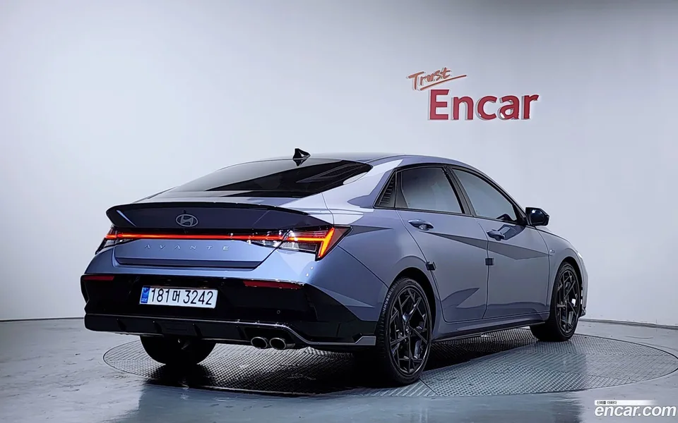 Hyundai Avante CN7 Hybrid N Line 2025 — миниатюра 2