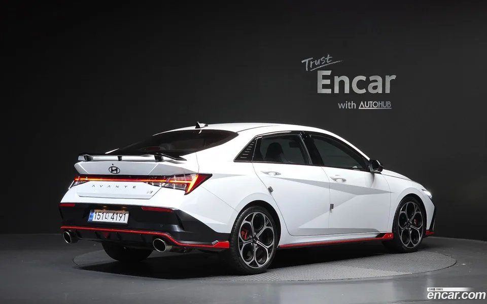 Hyundai Avante CN7 2.0 N 2025 — миниатюра 2