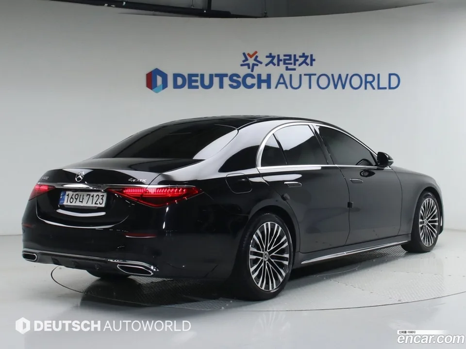 Mercedes-Benz S-Class S400 d 4MATIC 2022 — миниатюра 3