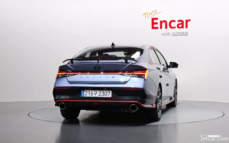 Hyundai Avante CN7 2.0 N 2025 — миниатюра 4
