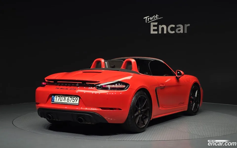 Porsche 718 Boxster 4.0 GTS 2022 — миниатюра 2