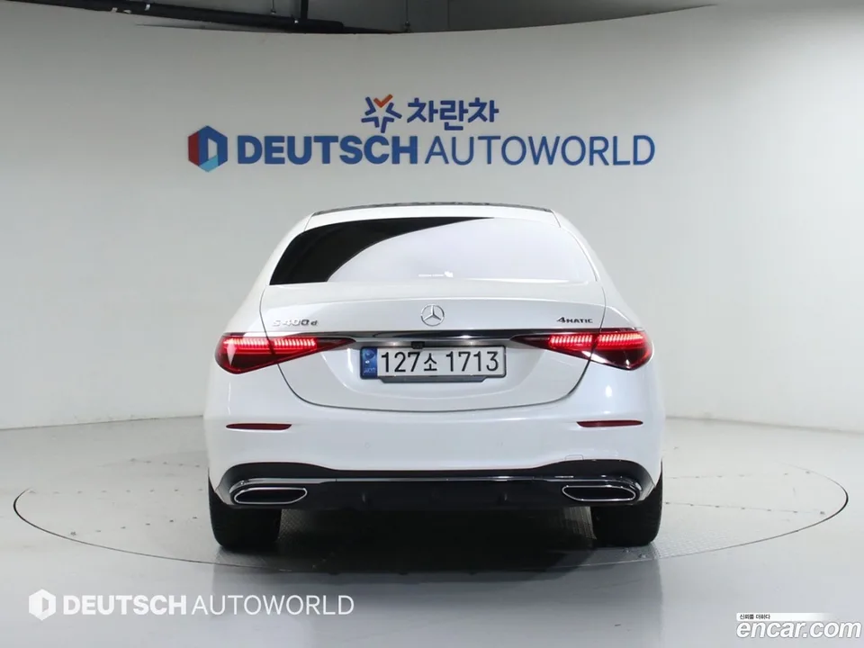 Mercedes-Benz S-Class S400 d 4MATIC 2022 — миниатюра 4