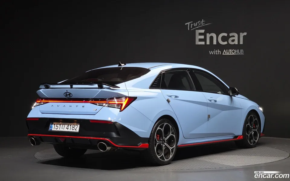 Hyundai Avante CN7 2.0 N 2025 — миниатюра 2