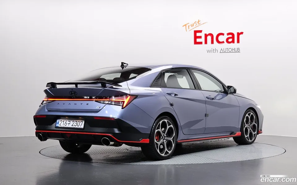 Hyundai Avante CN7 2.0 N 2025 — миниатюра 2