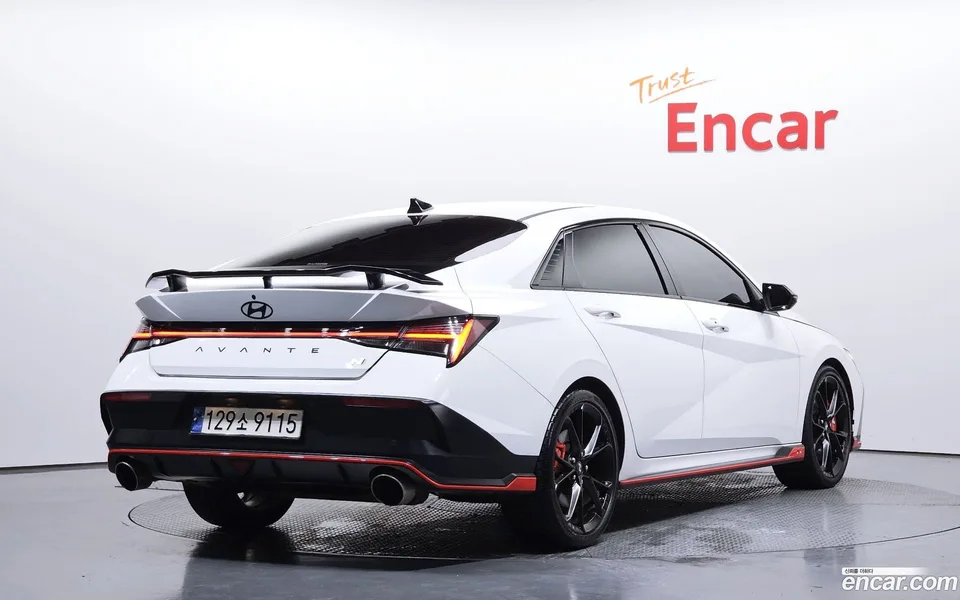 Hyundai Avante CN7 2.0 N 2024 — миниатюра 2