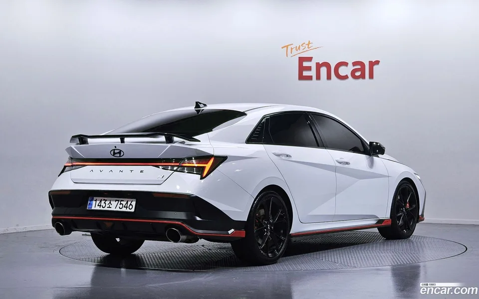 Hyundai Avante CN7 2.0 N 2023 — миниатюра 2