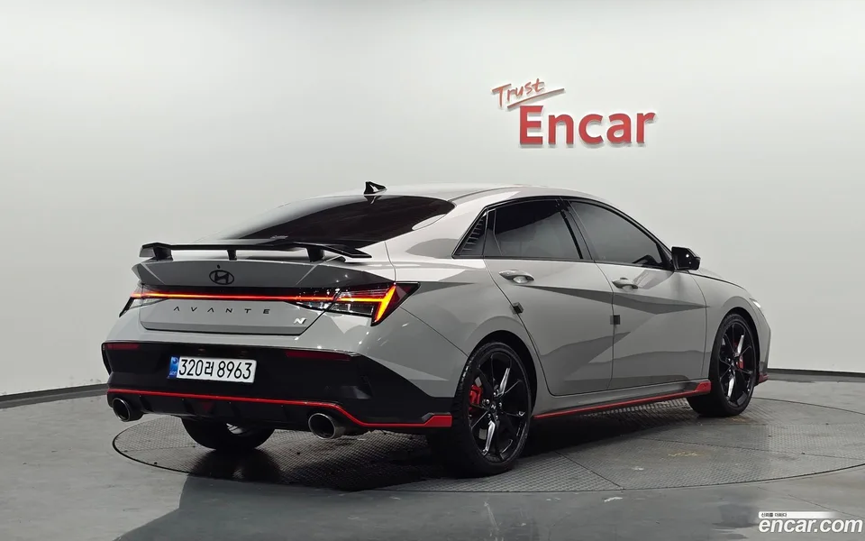 Hyundai Avante CN7 2.0 N 2025 — миниатюра 2