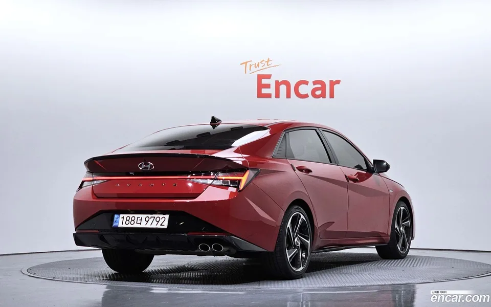 Hyundai Avante 1.6 N Line 2022 — миниатюра 2