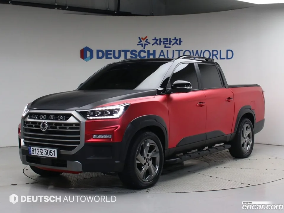 KG Mobility Musso Sports Khan 2.2 4WD 2025 — фото 1, купить с доставкой в Москву