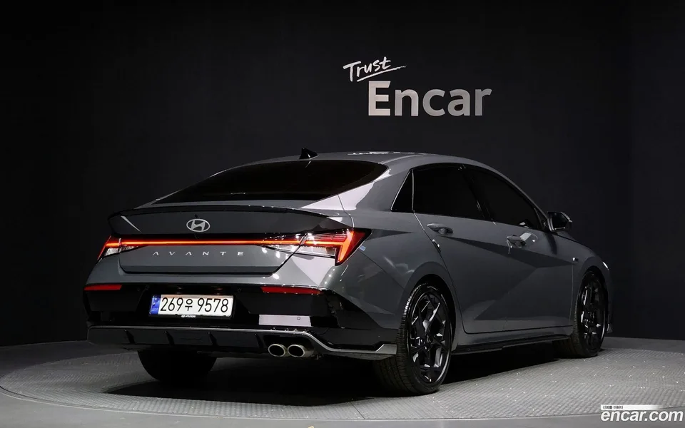 Hyundai Avante CN7 Hybrid N Line 2025 — миниатюра 2
