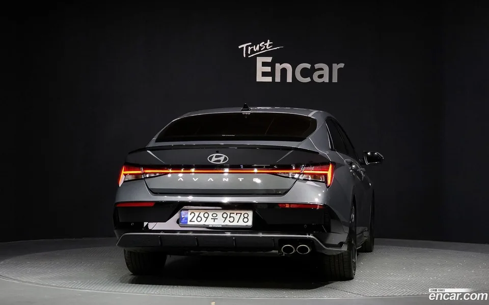 Hyundai Avante CN7 Hybrid N Line 2025 — миниатюра 4
