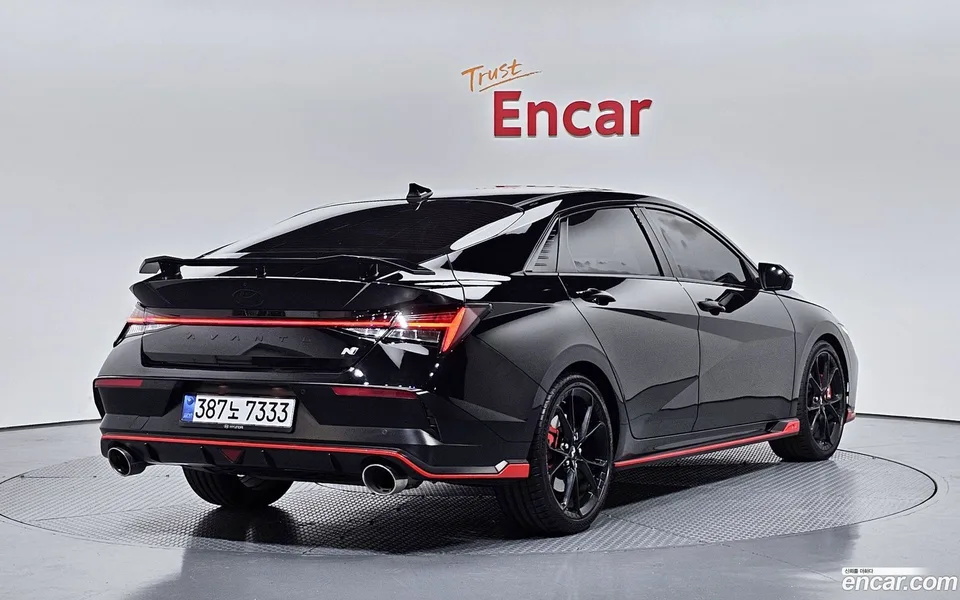 Hyundai Avante CN7 2.0 N 2025 — миниатюра 2