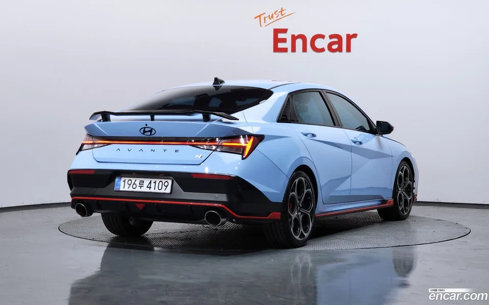 Hyundai Avante CN7 2.0 N 2025 — миниатюра 2