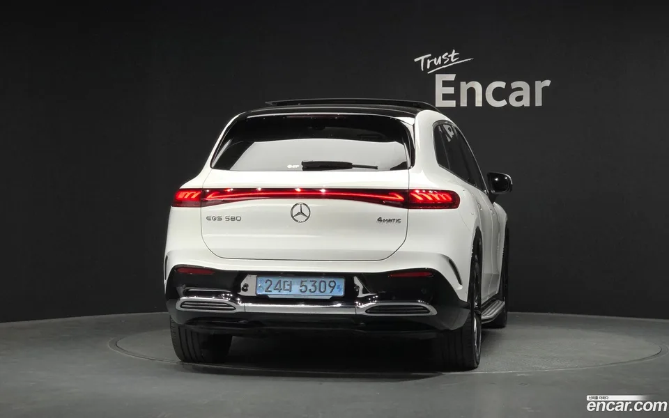 Mercedes-Benz EQS SUV EQS580 4MATIC 2023 — миниатюра 4