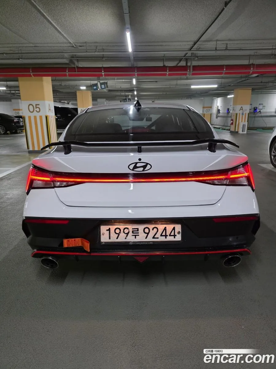 Hyundai Avante CN7 2.0 N 2023 — миниатюра 4