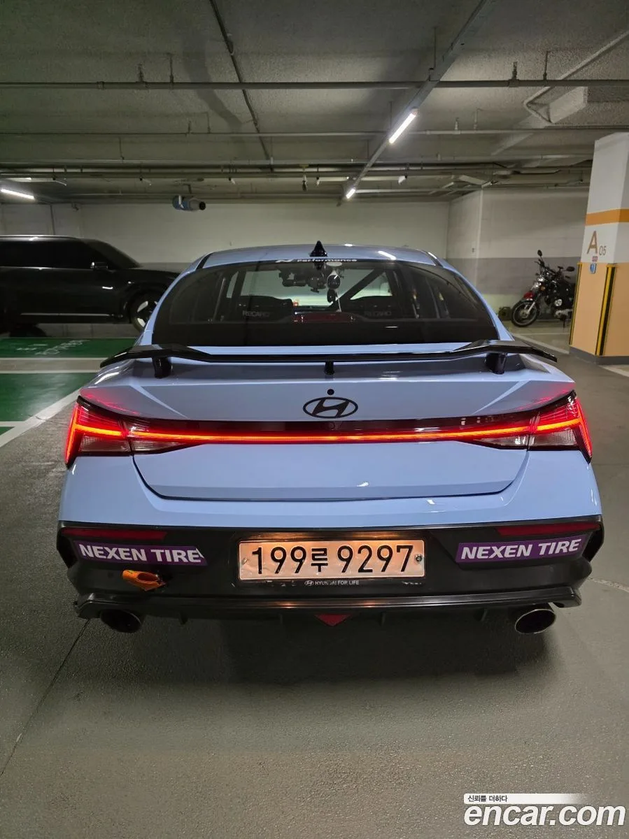 Hyundai Avante CN7 2.0 N 2023 — миниатюра 4