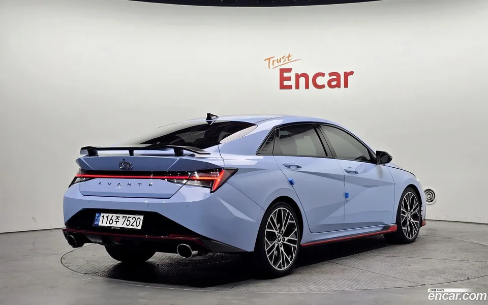 Hyundai Avante 2.0 N 2022 — миниатюра 2