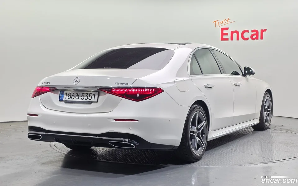 Mercedes-Benz S-Class S400 d 4MATIC 2022 — миниатюра 2