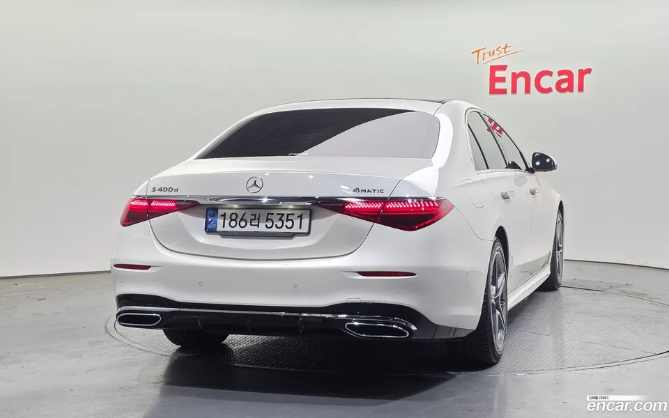 Mercedes-Benz S-Class S400 d 4MATIC 2022 — миниатюра 4