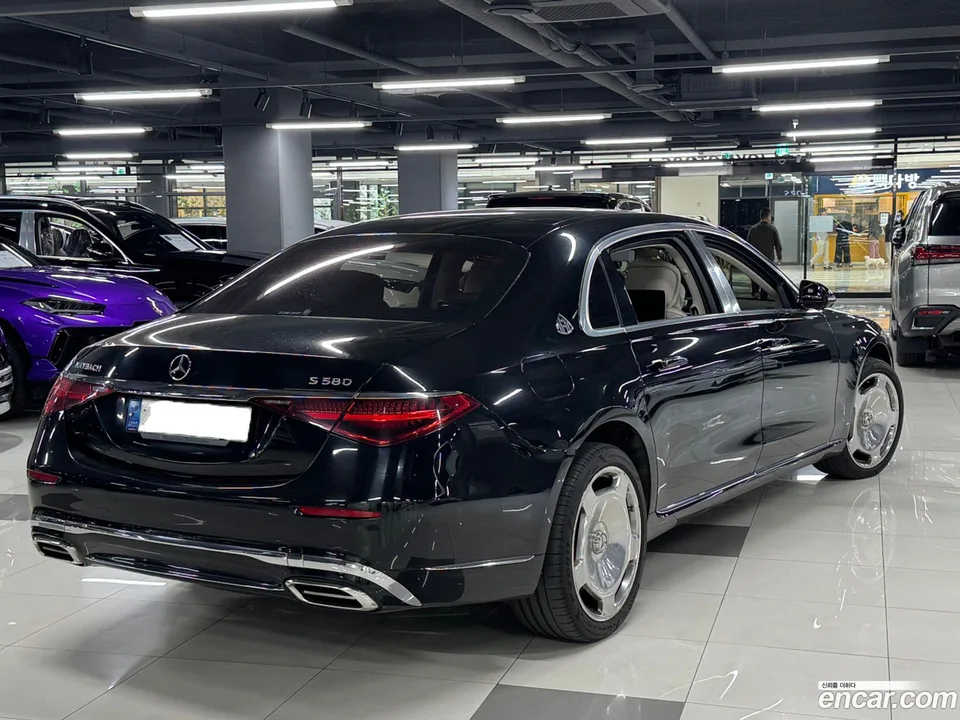 Mercedes-Benz S-Class S580 4MATIC 2022 — миниатюра 3