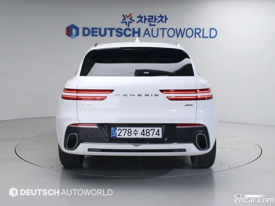 Genesis GV70 2.5T AWD 2022 — миниатюра 4