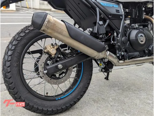 ROYAL ENFIELD 411 GRAPHITE BLUE 2023 — миниатюра 5