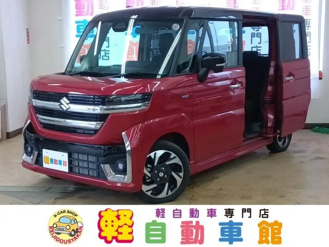 Suzuki SPACIA CUSTOM HYBRID XS 2023 — фото 1, купить с доставкой в Москву
