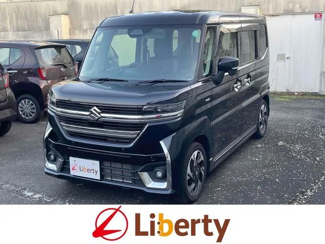 Suzuki SPACIA CUSTOM HYBRID XS 2023 — фото 1, купить с доставкой в Москву