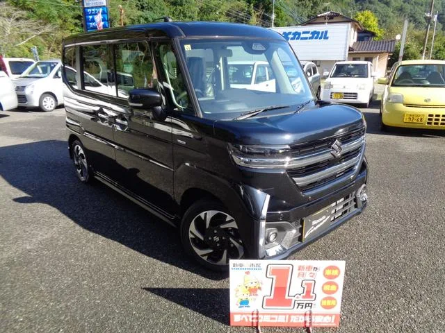 Suzuki SPACIA CUSTOM HYBRID XS 2023 — фото 1, купить с доставкой в Москву
