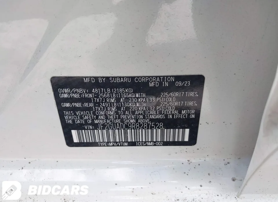 Subaru Crosstrek 2024 — миниатюра 4