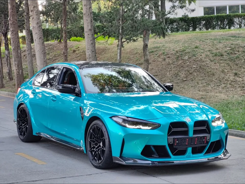 BMW M3 Competition 4dr Rear-Wheel Dri 2023 — фото 1, купить с доставкой в Москву