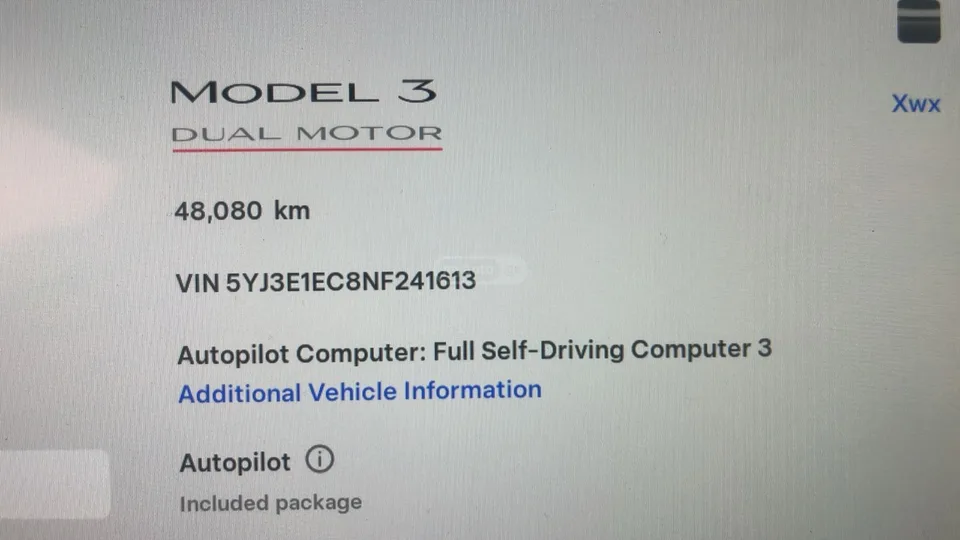 Tesla Model 3 Model 3 dual motors 2022 — миниатюра 2