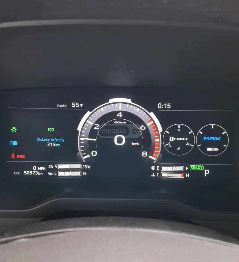 Toyota Sequoia Platinum 4x4 Hybrid 2023 — миниатюра 3
