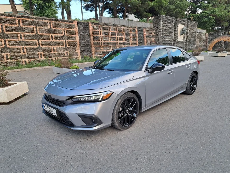 Honda Civic EX 4dr Sedan CVT 2022 — миниатюра 2