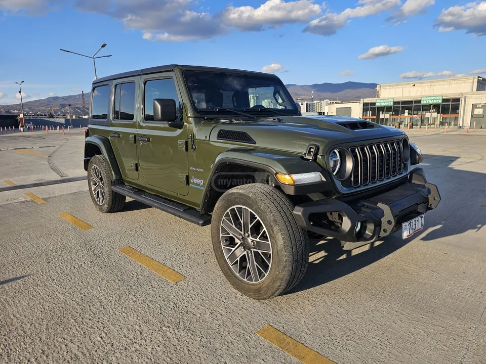 Jeep Wrangler SAHARA 4XE 2023 — миниатюра 3